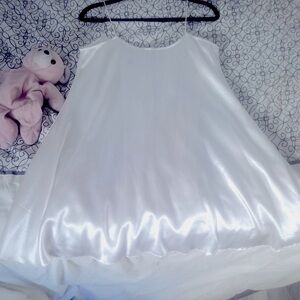 Shimmery Pearl A line Dress/Top